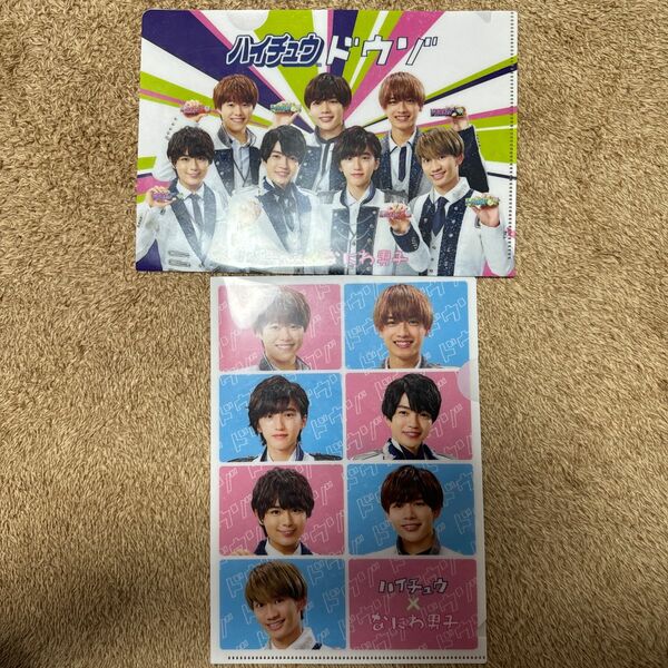 クリアファイル なにわ男子　西畑大吾　大西流星　大橋和也　藤原丈一郎　高橋恭平　長尾謙杜　道枝駿佑　ジャニーズ　ジャニーズJr. 