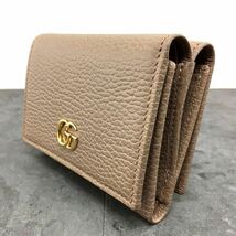 ☆送料無料☆ 未使用品 GUCCI コンパクトウォレット 474746 Wホック財布 箱付き 183_画像4