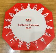 【未使用】クリスマスプレート　ケンタッキー2023年　KFC_画像2