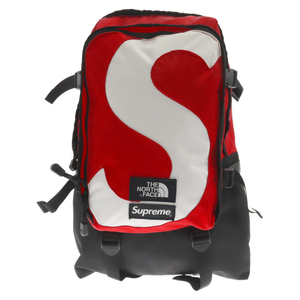 SUPREME シュプリーム 20AW×THE NORTH FACE S Logo Expedition Backpack ザノースフェイス Sロゴナイロンバックパック レッド NM820494I