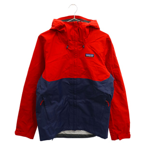 PATAGONIA パタゴニア マウンテンジップアップナイロンパーカー レッド/ネイビー