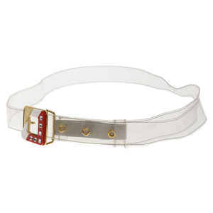 Miumiu miu miu Design Buckle Clear PVC Ladies Ladies