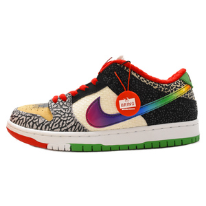 ナイキエスビー DUNK LOW WHAT THE P-RODCZ2239-600 ダンクワットザ ポールロドリゲス ローカットスニーカー シューズ マルチ US9/27.0cm