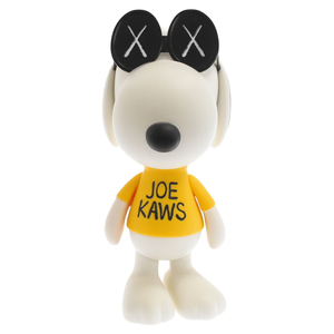 Original Fake オリジナルフェイク KAWS SNOOPY JOE スヌーピー ジョー フィギュア 人形 イエロー/ホワイト