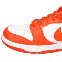 NIKE ナイキ BY YOU DUNK LOW バイユー ダンクロー ローカットスニーカー オレンジ/ホワイト US9 DO7413-991_画像6