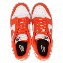 NIKE ナイキ BY YOU DUNK LOW バイユー ダンクロー ローカットスニーカー オレンジ/ホワイト US9 DO7413-991_画像5