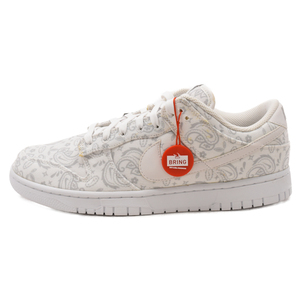 NIKE ナイキ WMNS DUNK LOW ESS ウィメンズ ダンクロー ESS ホワイトペイズリー ローカットスニーカーシューズ ホワイト US11.5 DJ9955-100