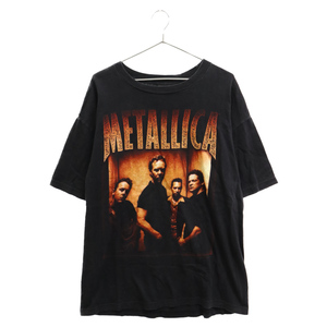 VINTAGE ヴィンテージ 90S VINTAGE METALLICA SUMMER 1998 NORTH AMERICA ヴィンテージ メタリカ バンド 半袖Tシャツ カットソー ブラック