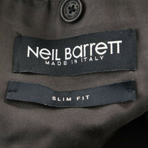 Neil Barrett ニール バレット スリムフィット シングルテーラードジャケット グレー BFG06 1025PMD_画像5