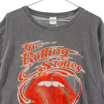 VINTAGE ヴィンテージ 90S VINTAGE The Roling Stones ヴィンテージ ローリングストーンズ プリント半袖Tシャツカットソー グレー_画像3