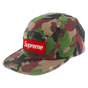 SUPREME シュプリーム 17SS Military Camp Cap Swiss Camo ミリタリー キャンプ キャップ スイス カモ ボックスロゴ マルチ