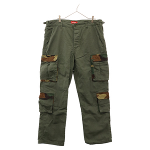 SUPREME シュプリーム 22SS Cargo Pant ポケットカモ カーゴパンツ カーキ