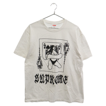 SUPREME シュプリーム 19AW QUEEN TEE クイーン Tシャツ ホワイト_画像1