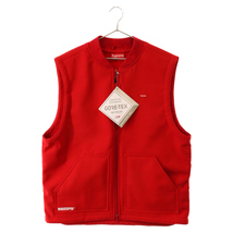 SUPREME シュプリーム 22AW WINDSTOPPER WORK VEST ウィンドストッパー ワークベスト レッド_画像1