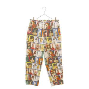 X-LARGE エクストララージ ×PLAYBOY ALLOVER PRINT EASY PANTS プレイボーイ 総柄プリントイージースウェットパンツ マルチカラー