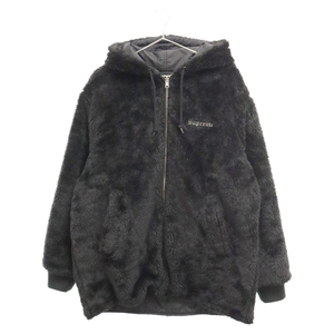 SUPREME シュプリーム 17AW Reversible Sherpa Work Parka リバーシブル ワークパーカ ファー キルティング ブラック