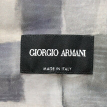 GIORGIO ARMANI ジョルジオアルマーニ 総柄 長袖シャツ グレー8WGCCZ97 TZA03_画像4