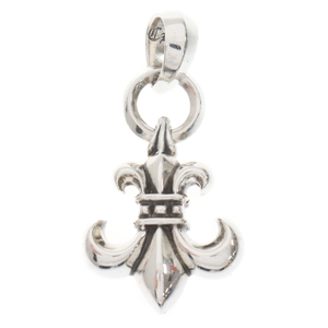 CHROME HEARTS クロムハーツ BS FLUER w BALE BSフレアペンダント Wベイル ペンダントネックレストップ