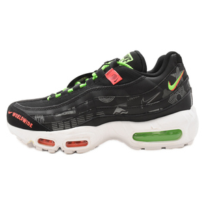 NIKE ナイキ AIR MAX 95 WORLD WIDE PACK CQ9743-001 エアマックス95 ローカットスニーカー ワールドワイドパック US7/25.0cm ブラック