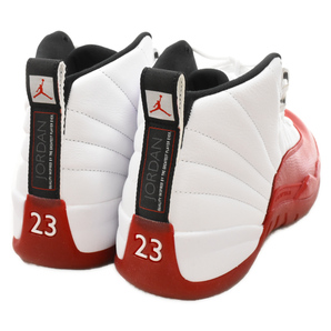 NIKE ナイキ Air Jordan 12 Cherry CT8013-116 エアジョーダン12 ハイカットスニーカー チェリー ホワイト/レッド 28.5cm/US10.5の画像4