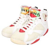 NIKE ナイキ AIR JORDAN 7 RETRO HARE エア ジョーダン 7 レトロ ヘア ハイカットスニーカー ホワイト US10/28cm 304775-125_画像3