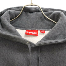 SUPREME シュプリーム 21AW Box Logo Hooded Sweatshirt ボックスロゴ フーデッドスウェットシャツ プルオーバーパーカー チャコールグレー_画像3