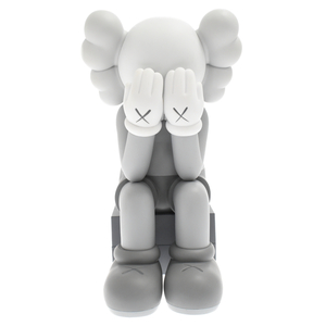 MEDICOM TOY メディコムトイ ×KAWS COMPANION Passing Through カウズ コンパニオン フィギュア 人形 グレー