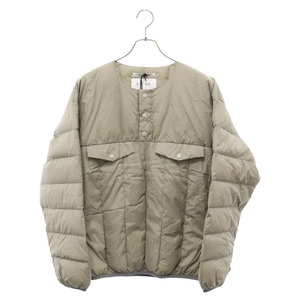 F/CE. エフシー イー 22AW LIGHT DOWN PULLOVER エフシーイー ライトダウンプルオーバー ベージュ FPA09222U0001