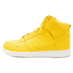 NIKE ナイキ 2010年製 DUNK HIGH QUESTLOVE クエストラブ ダンクハイカットスニーカー イエロー 434245-700 US11/29cm