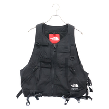 SUPREME シュプリーム 20SS×THE NORTH FACE RTG JACKET VEST×ノースフェイス ナイロンベスト ブラック NF0A4PAI_画像1