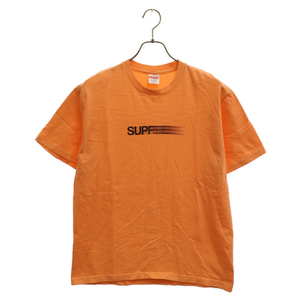 SUPREME シュプリーム 23SS Motion Logo Tee モーション ロゴ 半袖Tシャツ オレンジ