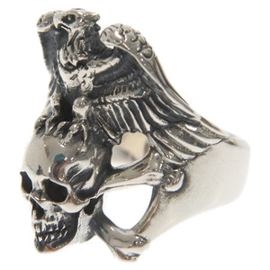 SUBCULTURE サブカルチャー EAGLE SKULL RING イーグルスカルリング SV950 シルバー 18号