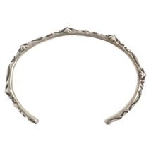 CHROME HEARTS クロムハーツ BANGLE SBT/SBTバンド シルバーブレスレット バングル シルバー_画像6