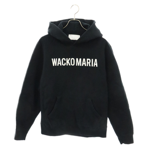 WACKO MARIA ワコマリア HEAVY WEIGHT PULLOVER HOODIE ヘビーウエイト プルオーバー フーディ パーカー ブラック