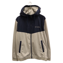 Columbia コロンビア LINVILLE DASH HOODIE リンビルダッシュフーディ ジップアップ ジャケット ネイビー/グレー PM1890_画像1