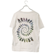 LOUIS VUITTON ルイヴィトン 19SS Wizard Oz Spiral Tee RM191 LVO HGY93W オズの魔法使い ロゴ刺繍 半袖Tシャツ カットソー ホワイト_画像1