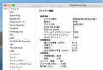 Retina MacBook Pro シルバー A2289 2020 ロジックボード欠品 /JIS/現状品/ジャンク出品_画像4