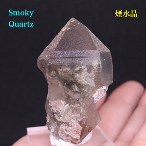 【送料無料】スモーキー クォーツ 煙水晶 31,9g SQZ087 鉱物　原石　天然石　パワーストーン