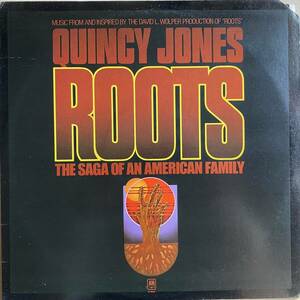 US盤LP Quincy Jones Roots (The Saga Of An American Family) A&M Records SP-4626 sanntora OST