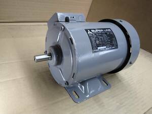 三菱 三相200V モーター 0.2kw 4P 中古品.