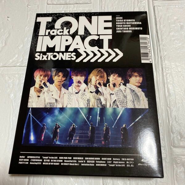 正規品 SixTONES TrackONE -IMPACT- 初回盤 Blu-ray ブルーレイ