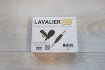 RODE Microphones ロードマイクロフォンズ Lavalier GO ラベリアマイク AUX LAVGO_画像1