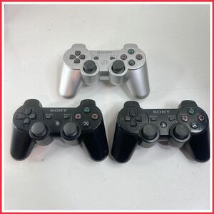 y0301 【1円～】 PS3 ワイヤレスコントローラー デュアルショック3 CECHZC2J 動作未確認 ジャンク SONY プレイステーション DS3 ブラック