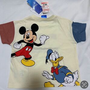 ディズニー Tシャツ ミッキー　ドナルド