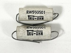 TRU-OHM(Western Electric) RW55G501 500Ω 2個 [32432]