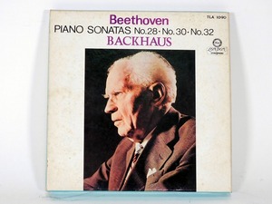 7号テープ LONDON/DECCA BEETHOVEN「PIANO SONATAS No.28,30,32」1巻 [21860]