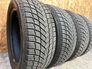 送料無料【超バリ山】22年製造 225/50R17 98H MICHELIN X-ICE snow スタッドレス 4本セット