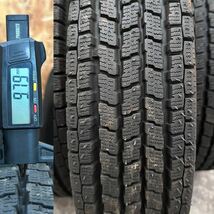 送料無料【超バリ山！イボ付】22年製造 145/80R12 80/78N LT YOKOHAMA iceGUARD IG91 スタッドレス 4本セット エブリィ ハイゼット等_画像5