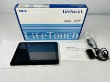 【No654】NEC Life Touch L TLX5W/1A タブレット 10.1型 中古_画像1