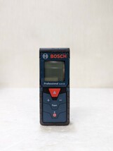 [K 2838] 1円スタート！ BOSCH GLM 40 Professional レーザー距離計 ボッシュ 箱 説明書付_画像2